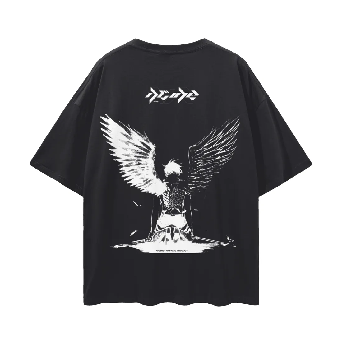 Camiseta Oversized — Asas da Destruição