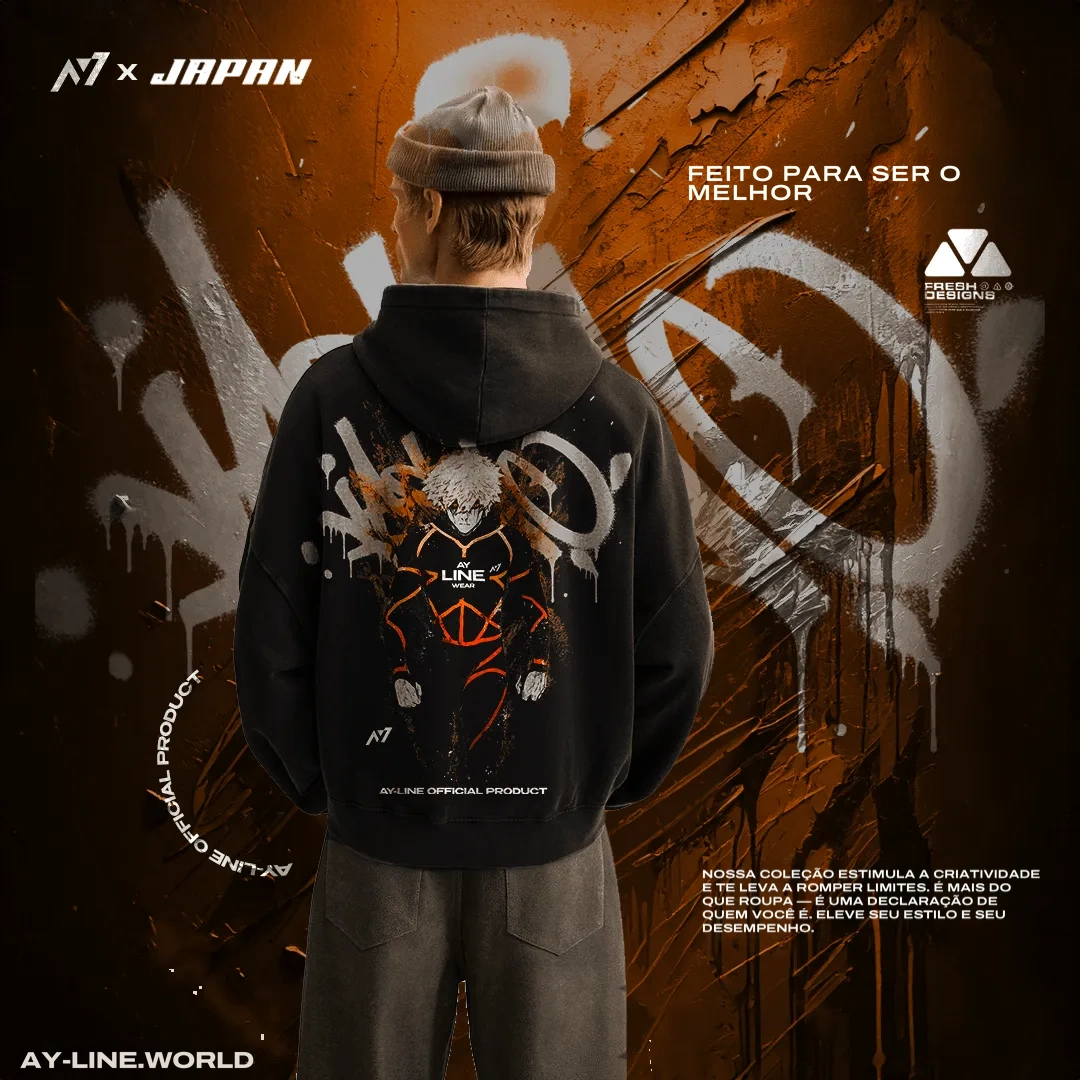 Moletom Oversized com Capuz — O Coringa Selvagem — imagem 5
