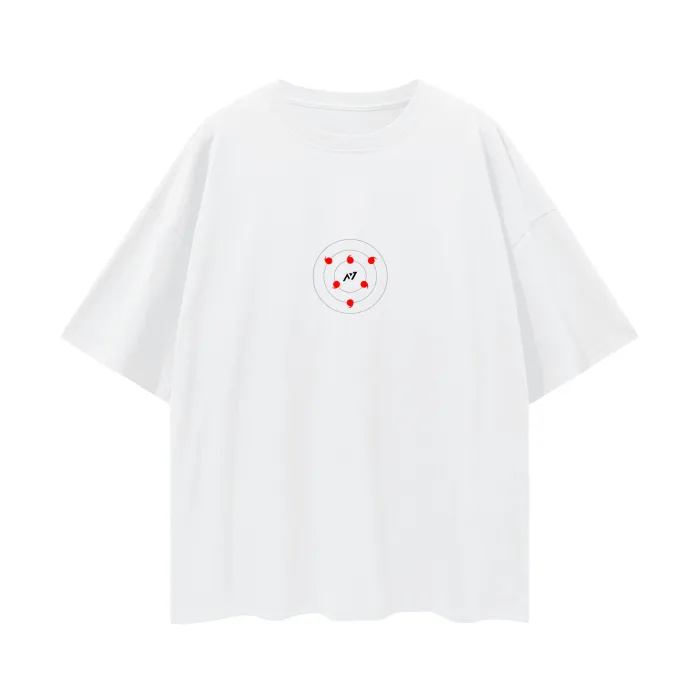 Camiseta Oversized — Olho da Lua · Branca — imagem 2