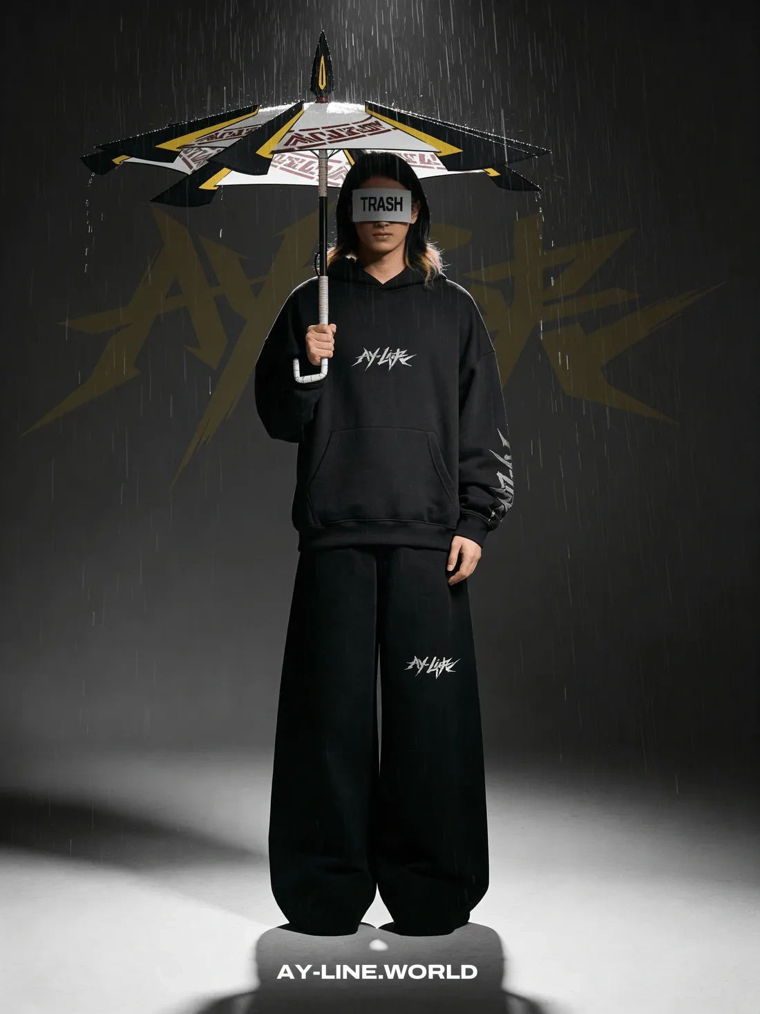 Moletom Oversized com Capuz — Ponto de Ruptura 2.0 — imagem 1