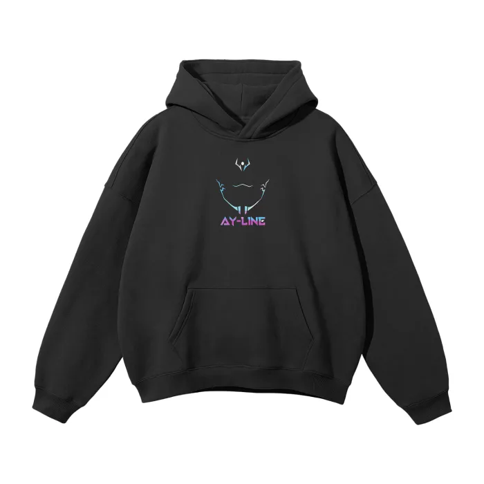 Moletom Oversized com Capuz — Trono dos Reis · Clássico — imagem 2