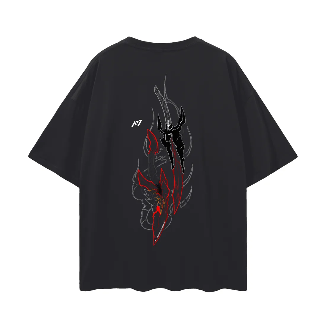 Camiseta Oversized — Adaga da Fúria