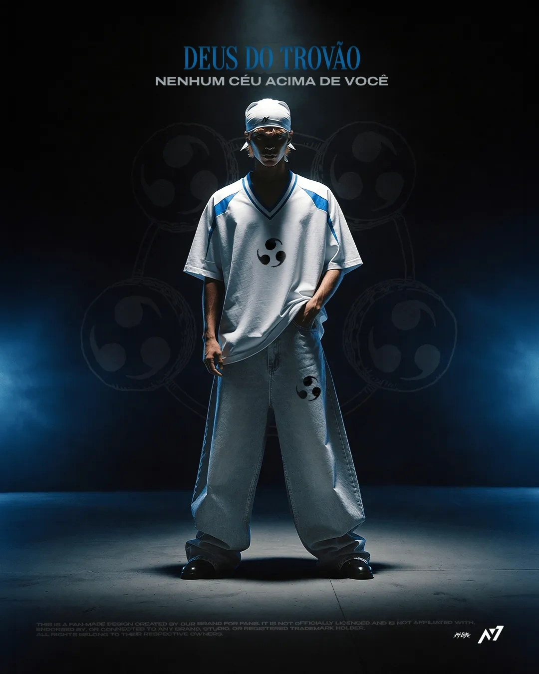 Camisa — Deus do Trovão · de Corrida — imagem 1