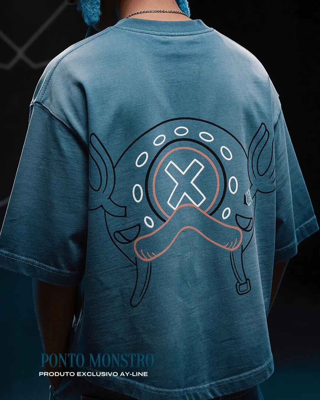 Camiseta Oversized — Forma Monstruosa — imagem 3