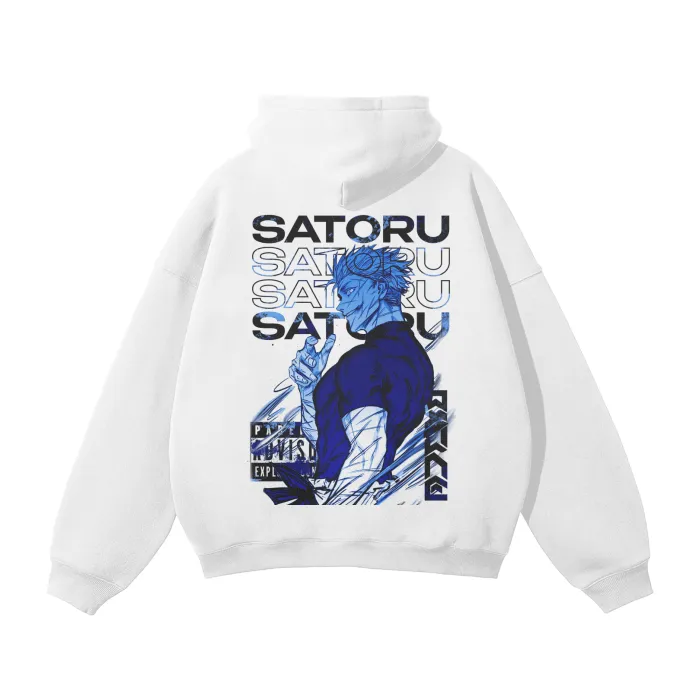 Moletom Oversized com Capuz — O Honrado · Clássico · Branco