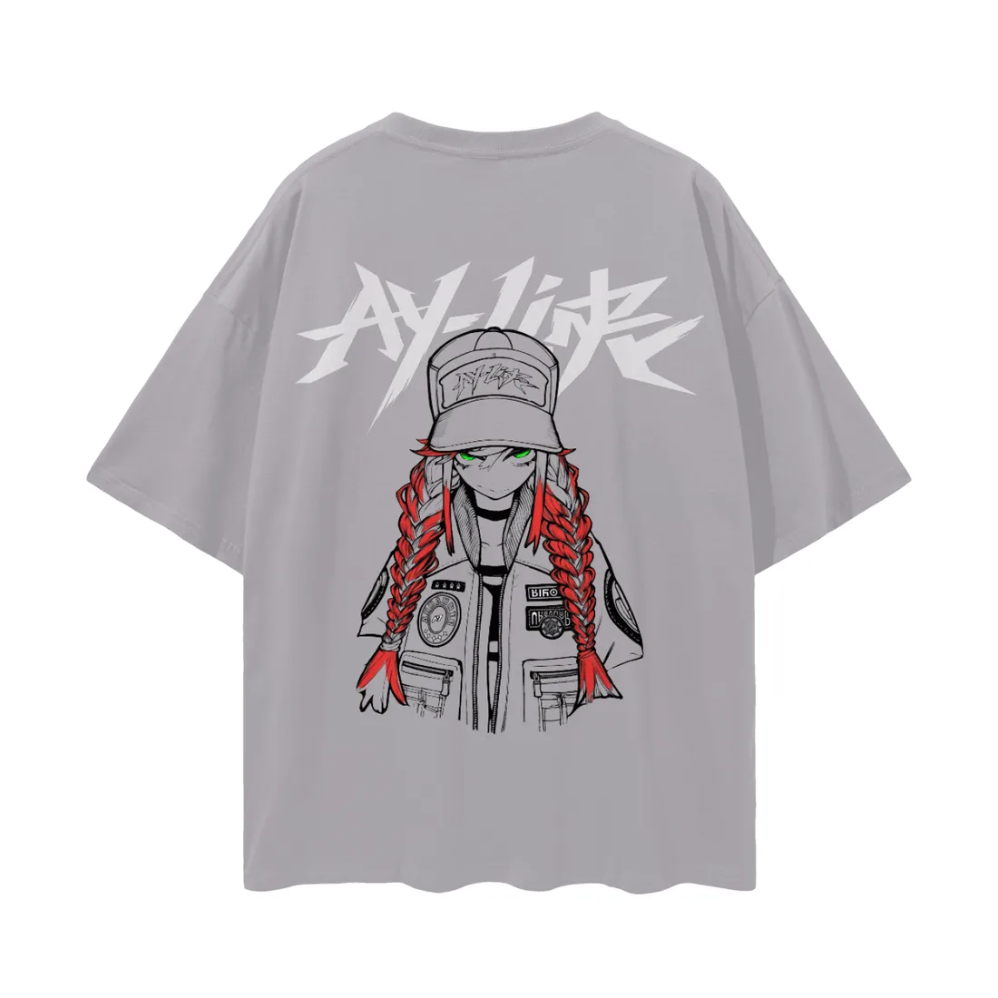 Camiseta Oversized — Olhar Esmeralda — imagem 4