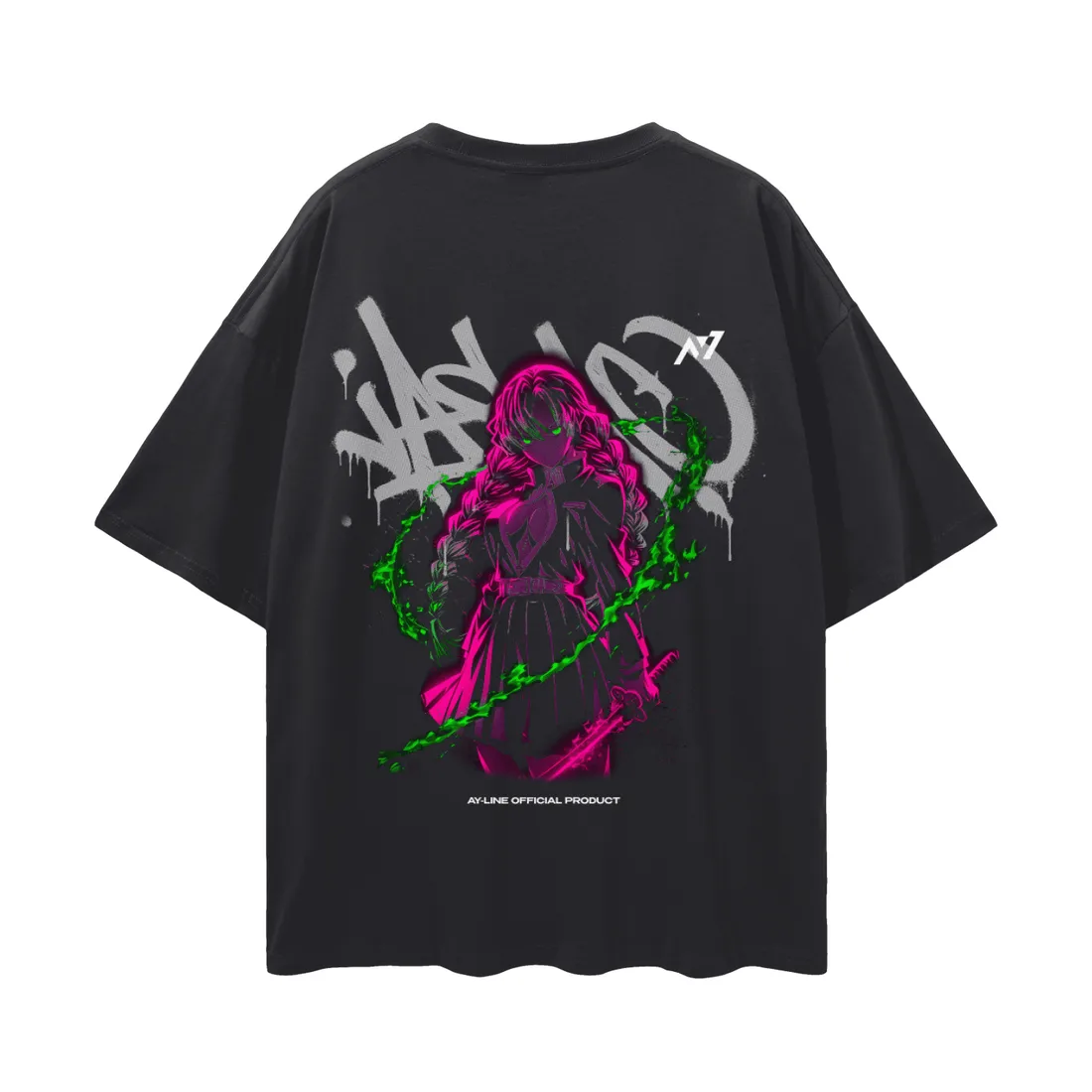 Camiseta Oversized — Hashira do Amor