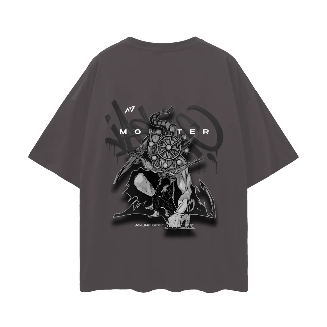 Camiseta Oversized — Monstro — imagem 5