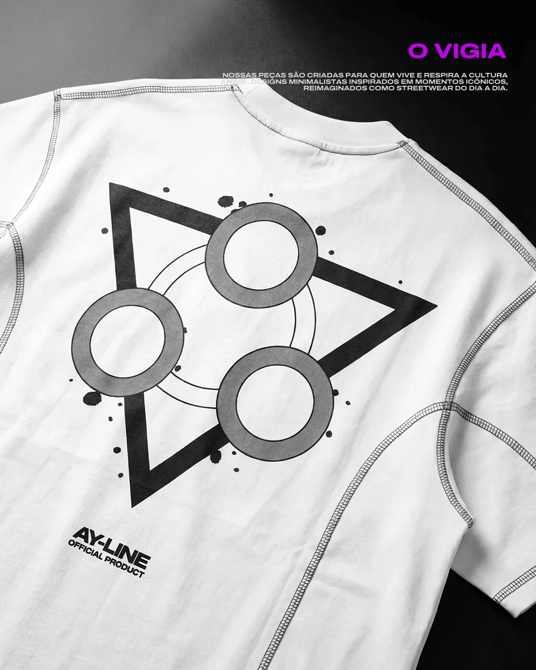 Camiseta Oversized — O Vigia — imagem 5