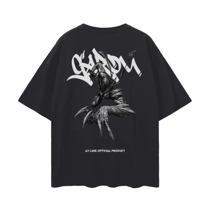 Camiseta Oversized — Punho da Fúria — imagem 3