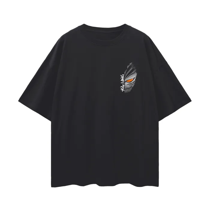 Camiseta Oversized — Lâmina da Justiça · Grafite — imagem 2