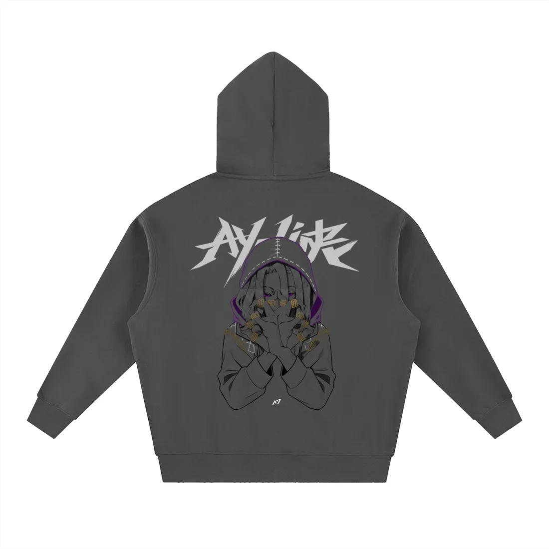 Moletom Oversized com Capuz — Enigma Velado — imagem 7