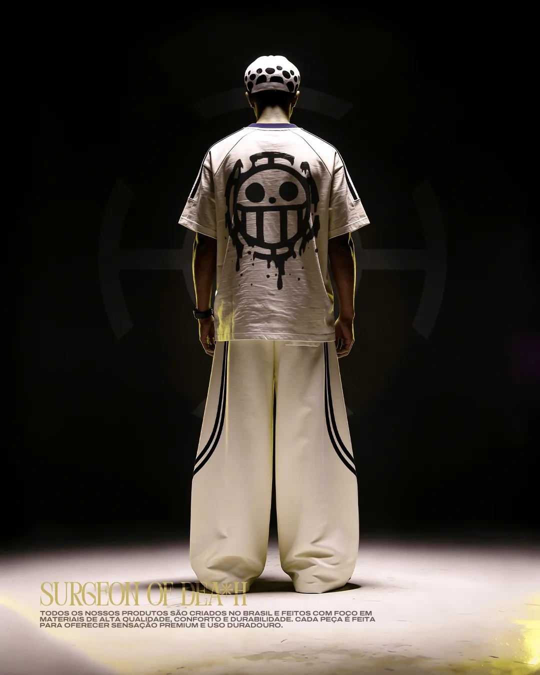 Camiseta Oversized de Gola Redonda — Cirurgião da Morte