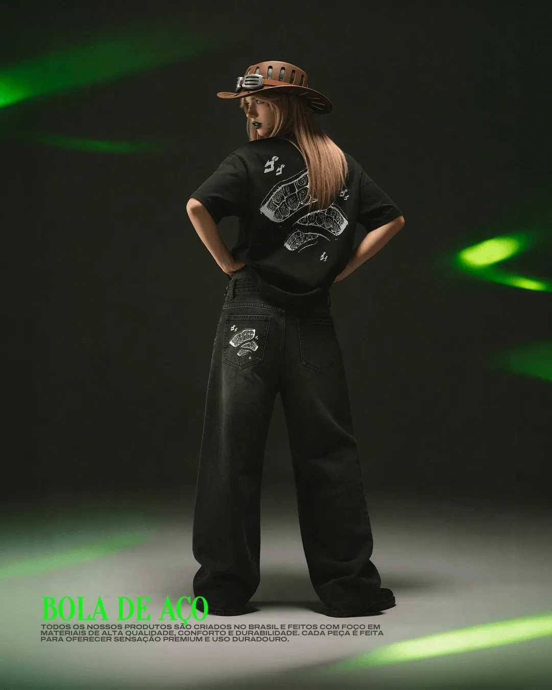Calça Jeans — Esfera de Aço — imagem 3