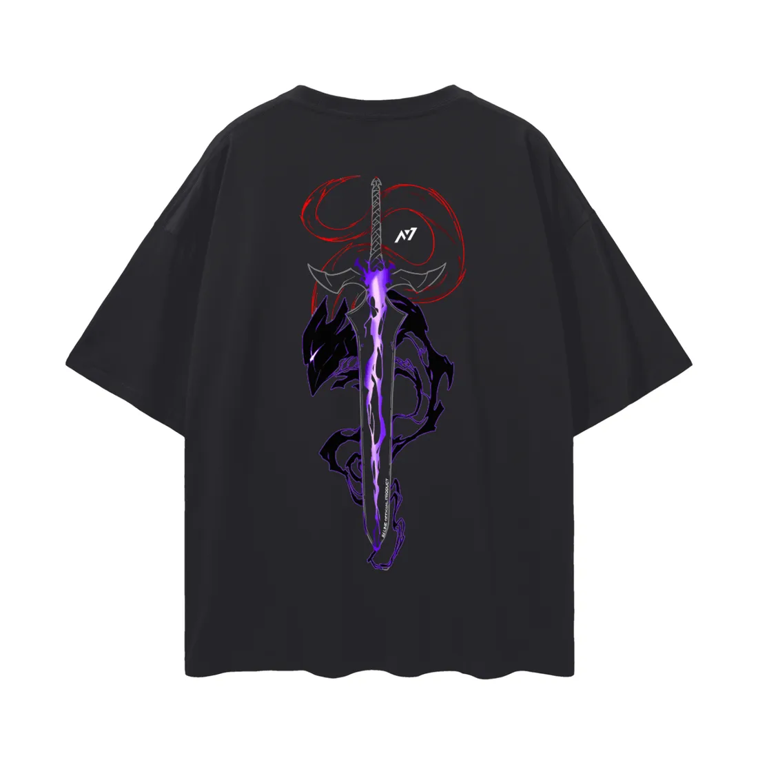 Camiseta Oversized — Cavaleiro das Sombras 2.0