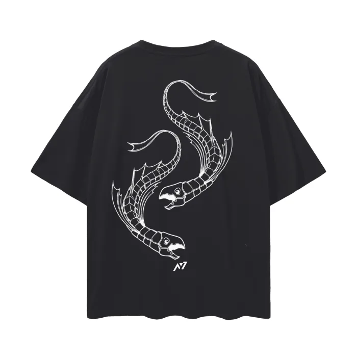Camiseta Oversized — Carisma Sombrio: Peixe — imagem 1