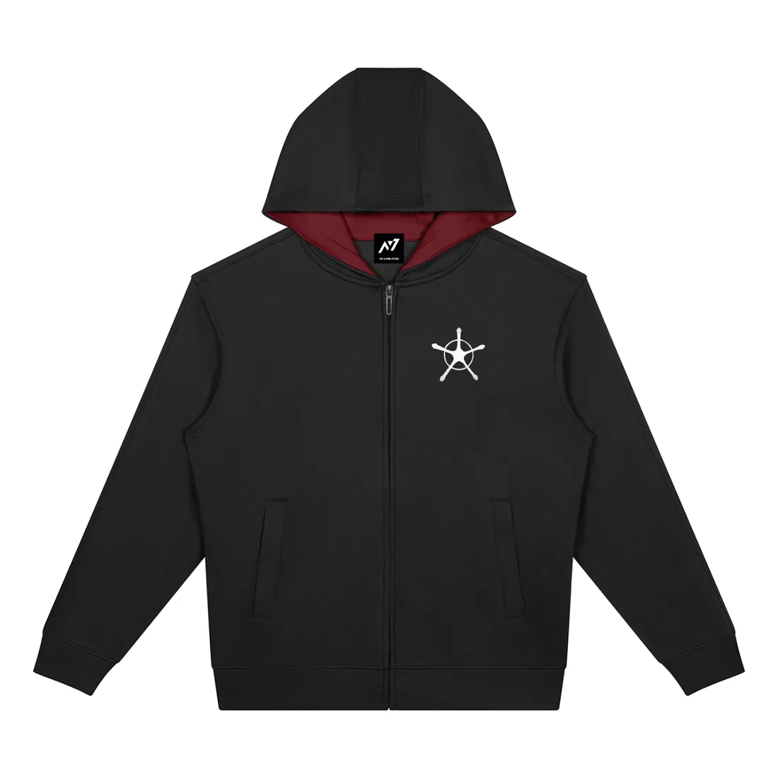 Moletom Oversized com Capuz e Zíper — O Todo-Poderoso — imagem 3