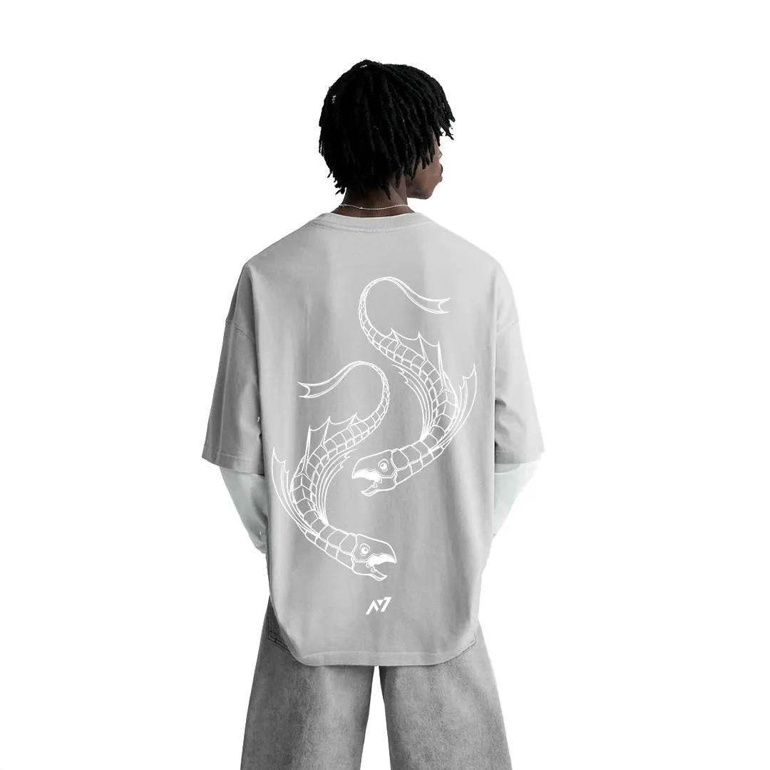 Camiseta Oversized — Carisma Sombrio: Peixe