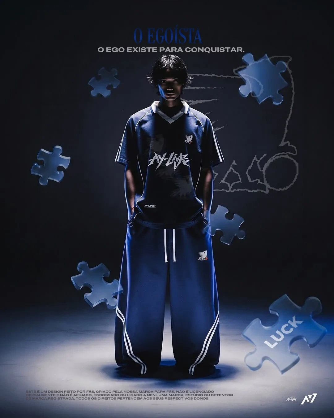 Camisa de Futebol — O Egoísta · Japão — imagem 1
