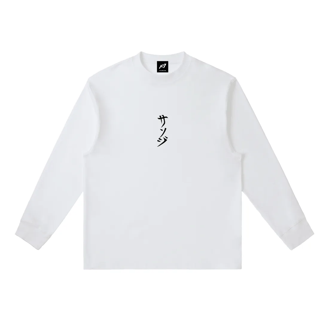 Camiseta de Manga Longa — Perna Negra — imagem 3