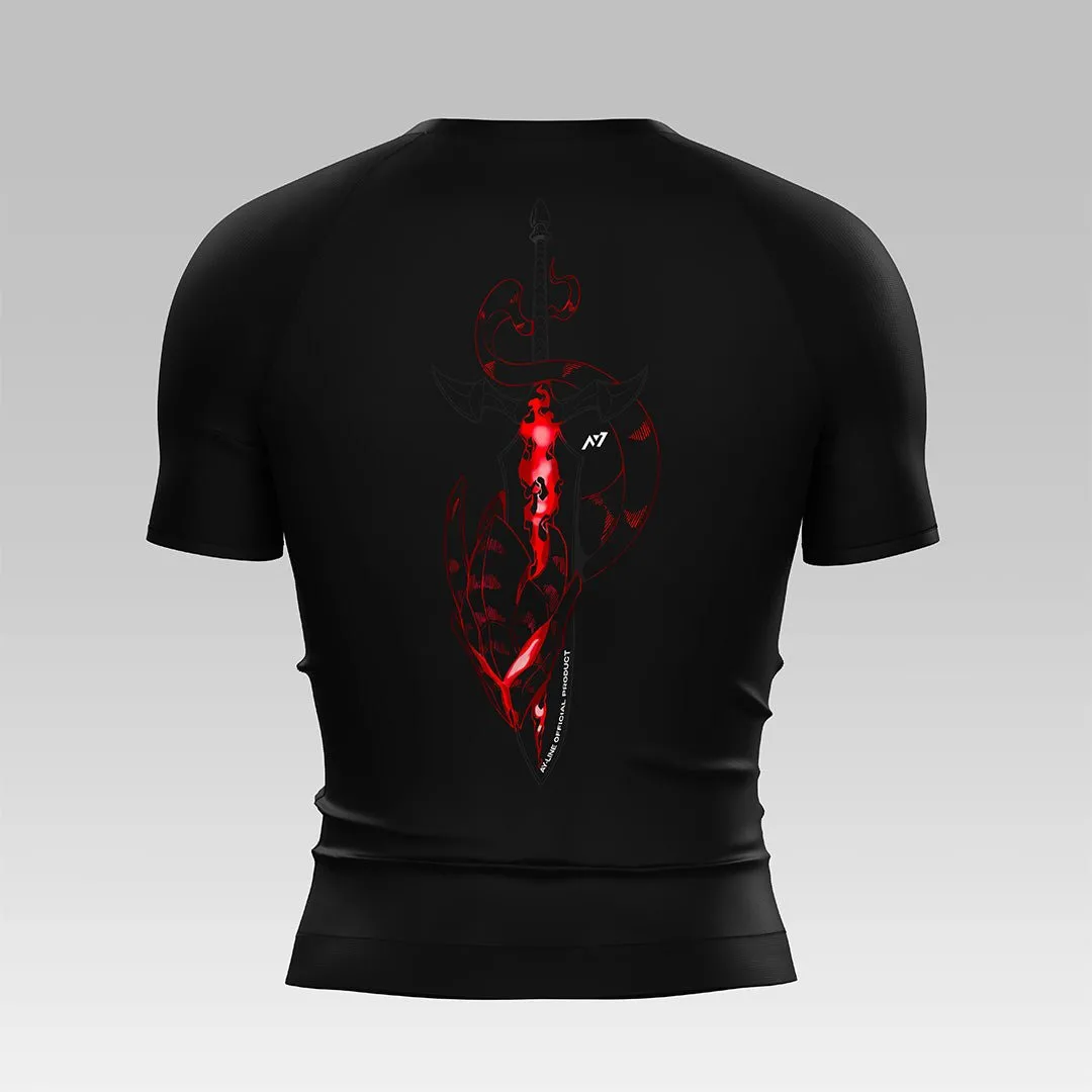 Camiseta de Compressão — Lâmina Demoníaca
