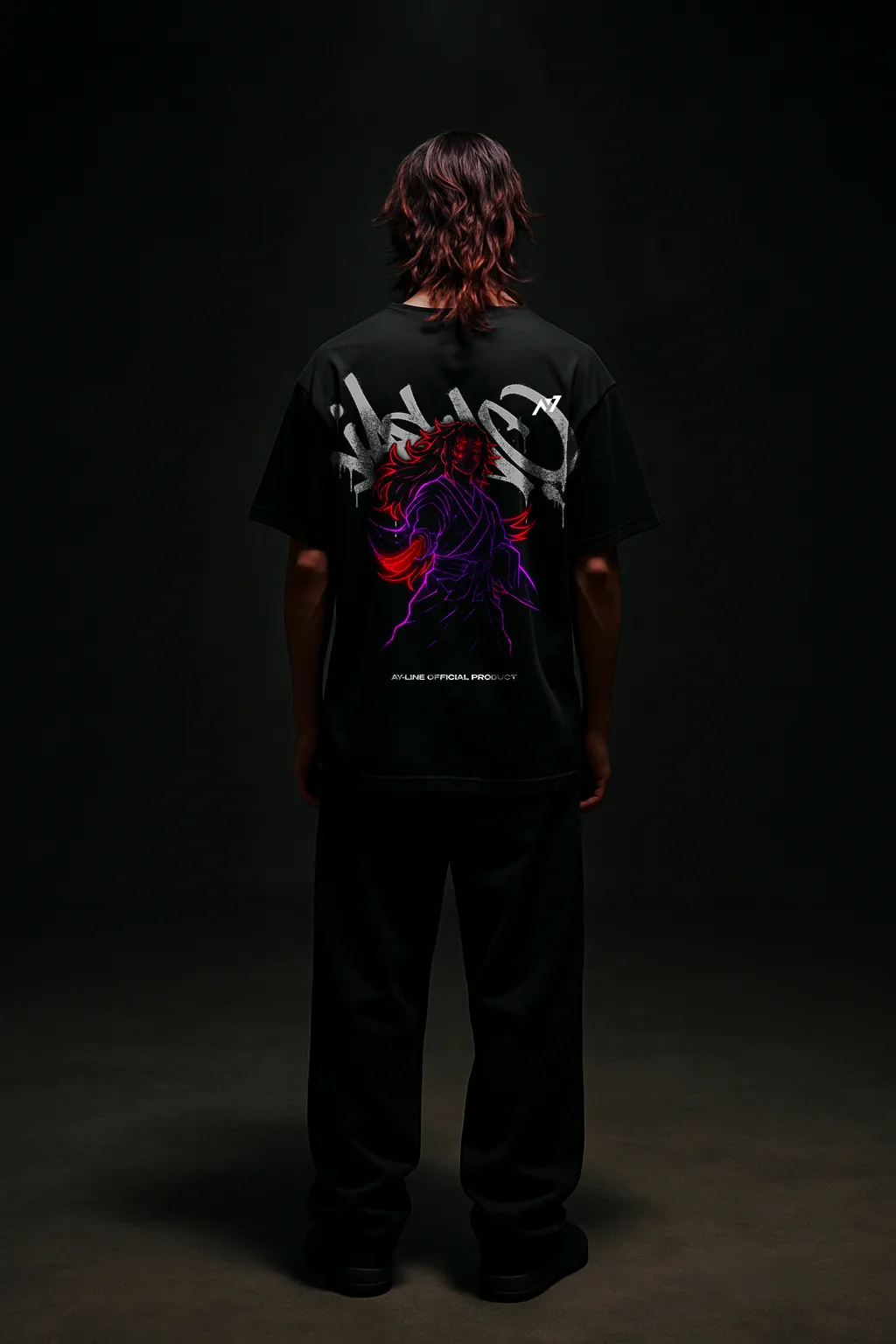 Camiseta Oversized — Crescente Sombrio — imagem 3