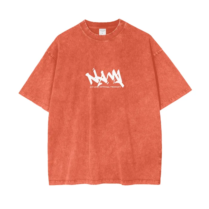 Camiseta Oversized — Sonhos de Navegação · Laranja · Estonada — imagem 2