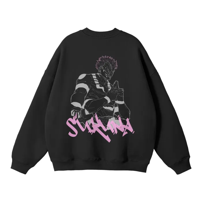 Moletom Oversized sem Capuz — O Desonrado · Preto — imagem 1