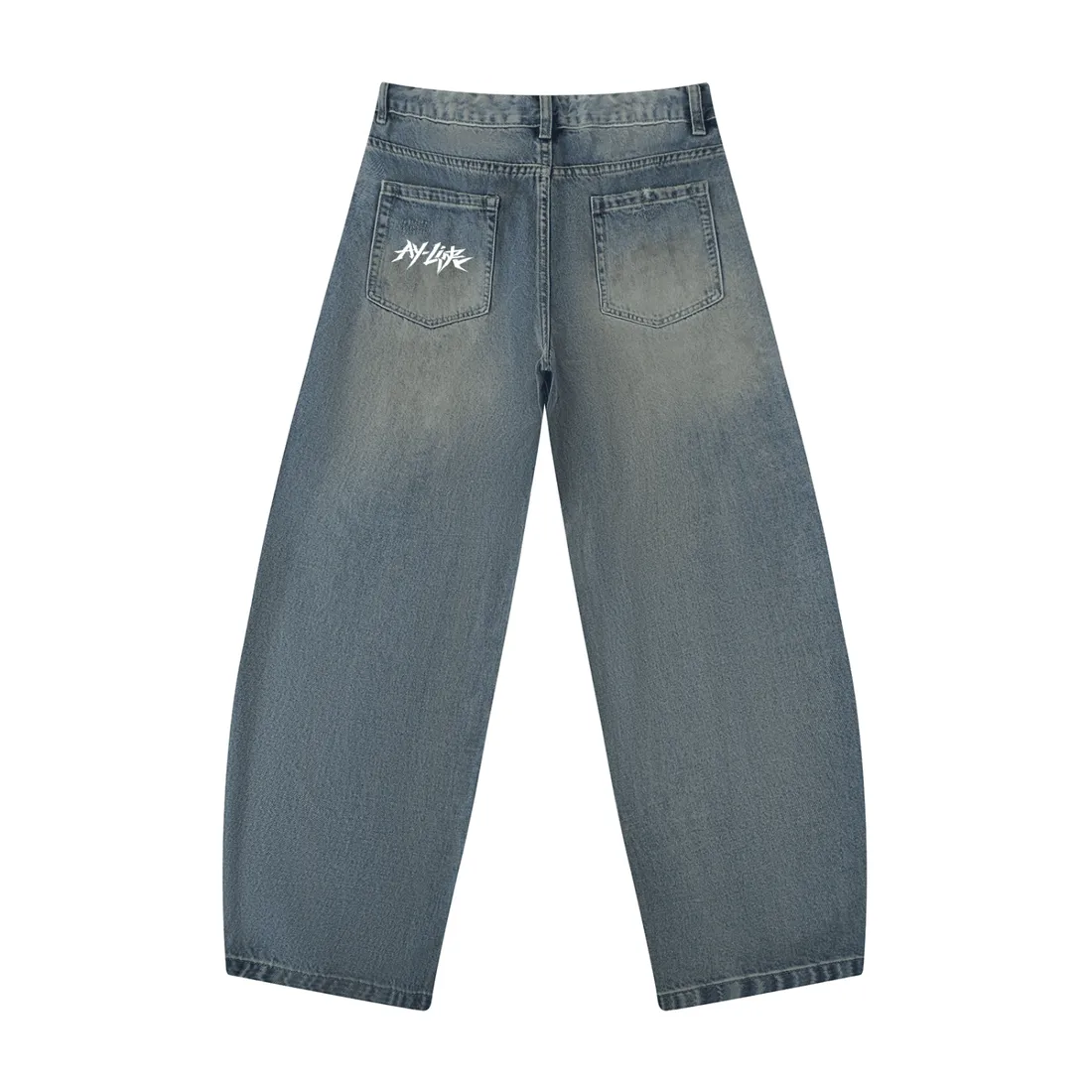 Calça Jeans de Corte Arredondado — O Imperador · Alemanha — imagem 2
