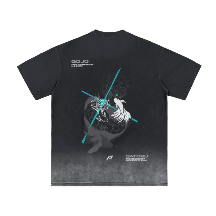 Camiseta Oversized — O Feiticeiro Mais Forte · Preta · Estonada — imagem 3