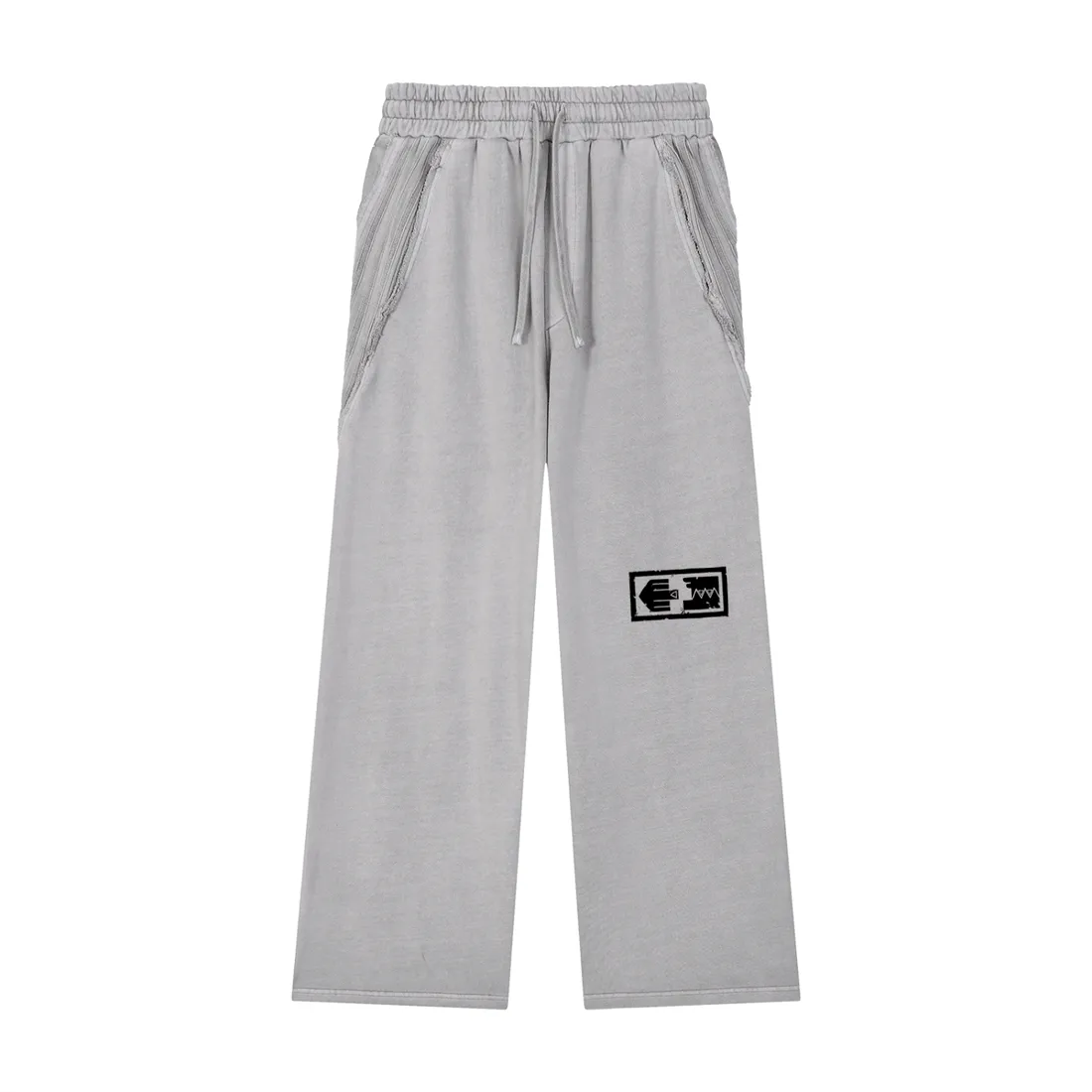 Calça de Moletom — Neve Estonada com Faixa — imagem 1