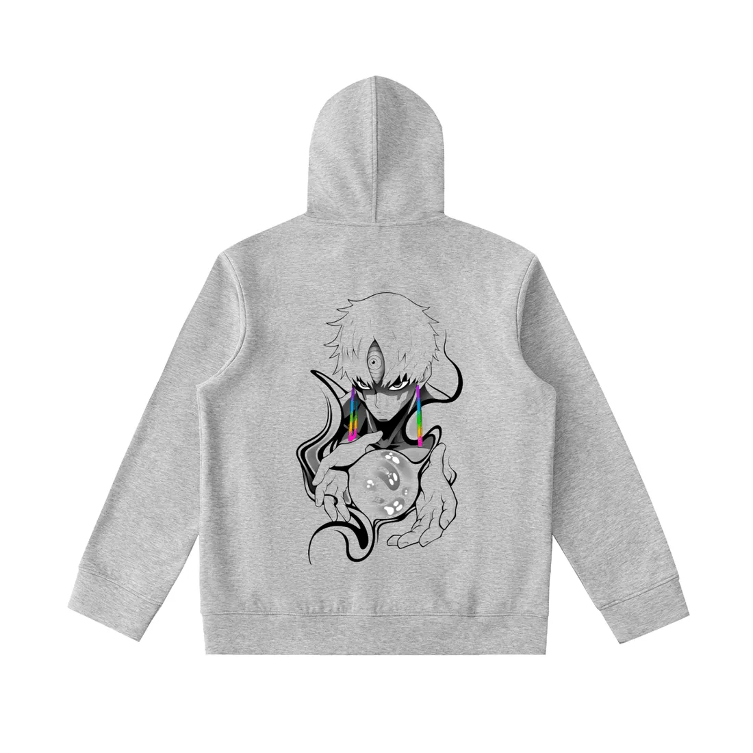 Moletom Oversized com Capuz e Zíper — Terceiro Olho