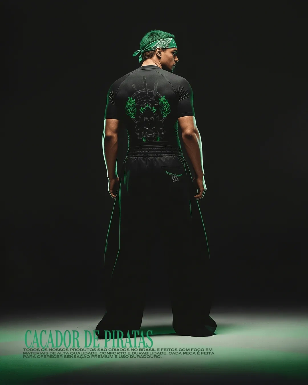 Camiseta de Compressão — Caçador de Piratas — imagem 3