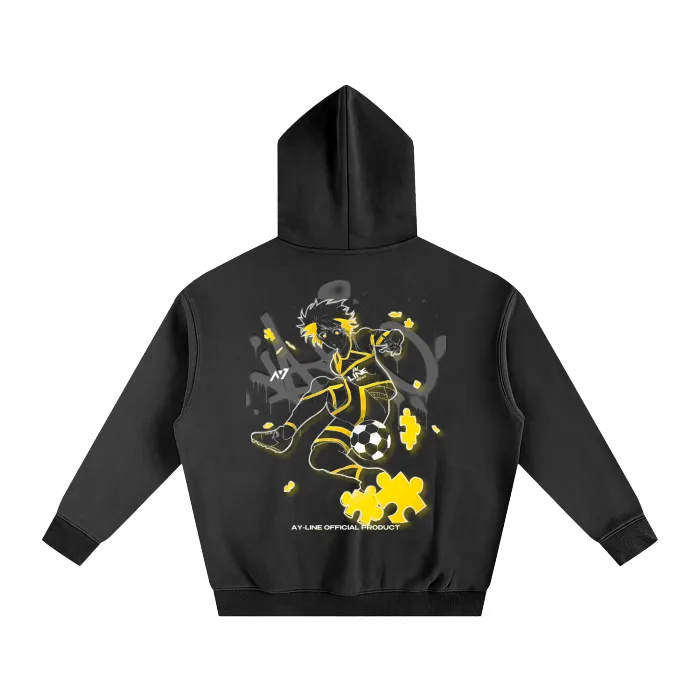 Moletom Oversized com Capuz — O Monstro