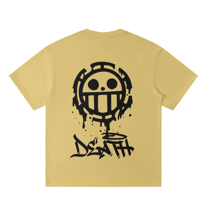 Camiseta Oversized — Cirurgião da Morte · Amarela — imagem 1