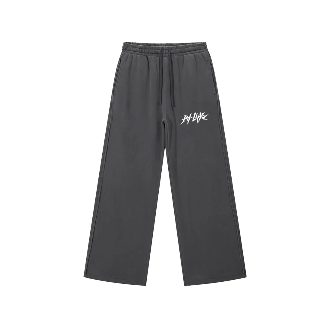 Calça de Moletom — Neve Estonada de Barra a Fio — imagem 1
