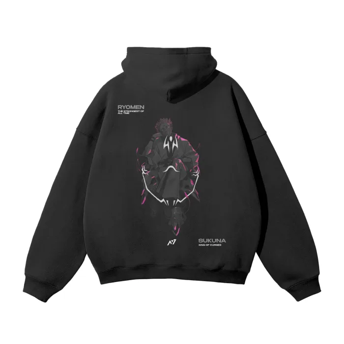 Moletom Oversized com Capuz — Trono dos Reis — imagem 1