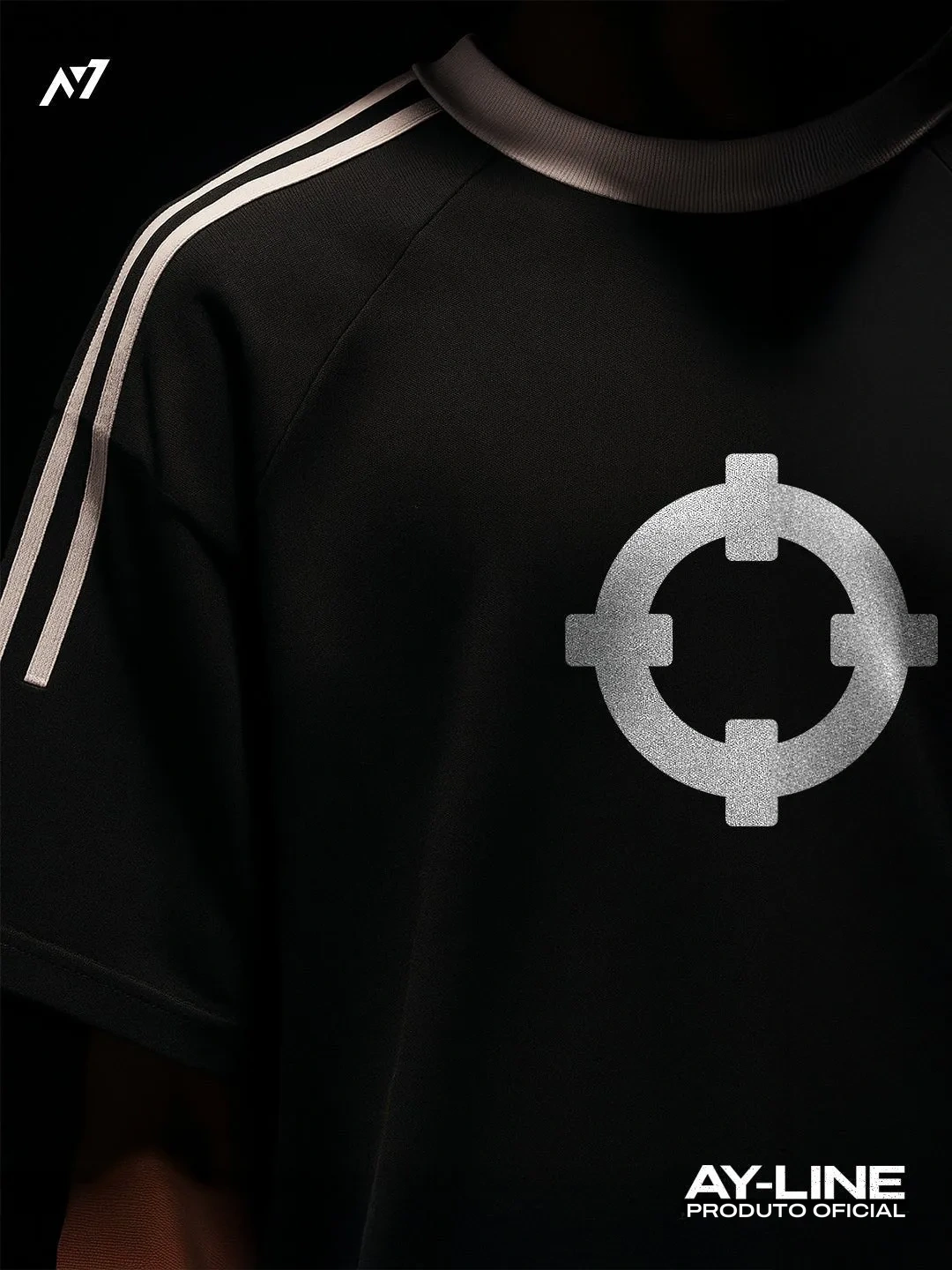 Camiseta Oversized de Gola Redonda — Pata — imagem 5
