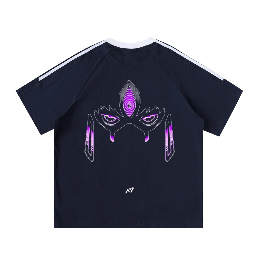 Camiseta Oversized de Gola Redonda — Olho Maligno — imagem 6