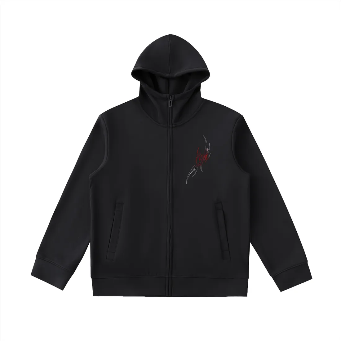Moletom Oversized com Capuz e Zíper — Demônio da Velocidade — imagem 2