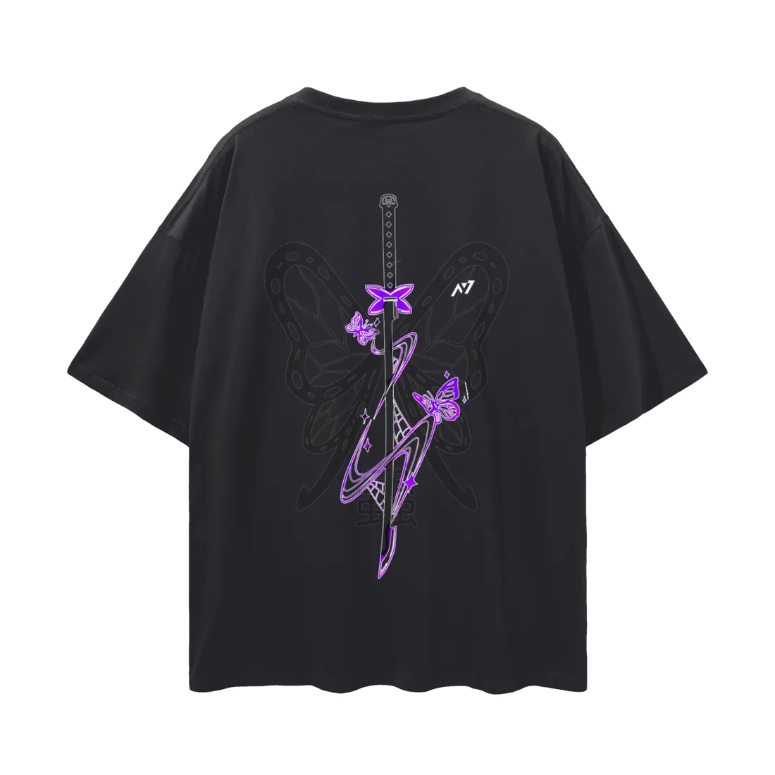 Camiseta Oversized — Presa da Borboleta