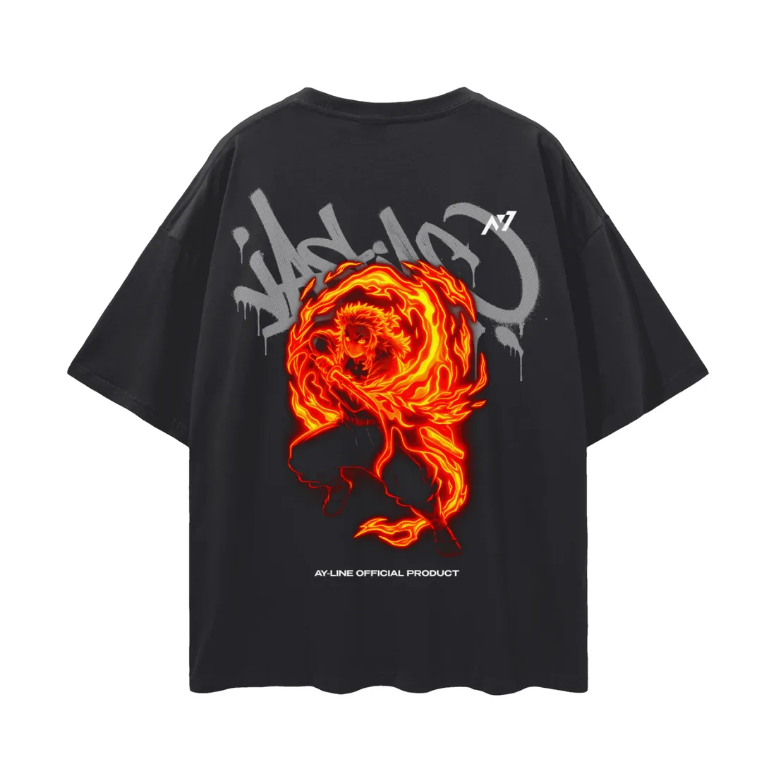 Camiseta Oversized — Última Chama — imagem 1