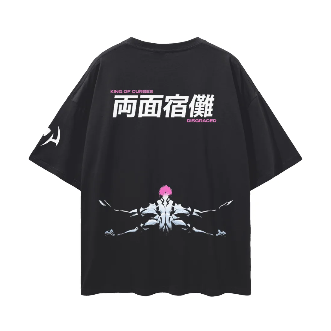 Camiseta Oversized — Rei das Maldições