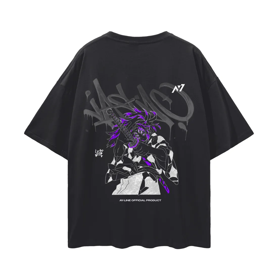 Camiseta Oversized — Respiração da Lua