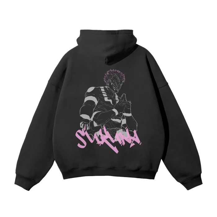 Moletom Oversized com Capuz — O Desonrado · Preto — imagem 1