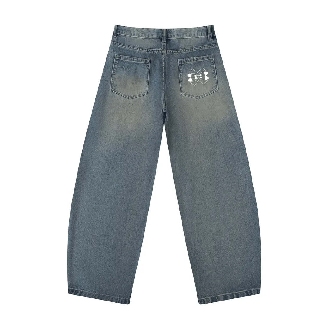 Calça Jeans de Corte Arredondado — Forma Monstruosa — imagem 2