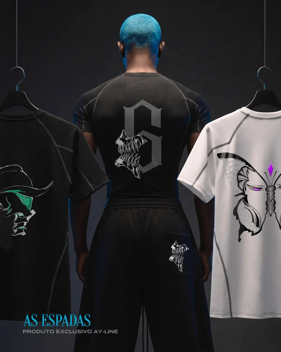 Camiseta de Compressão — As Espadas — imagem 3