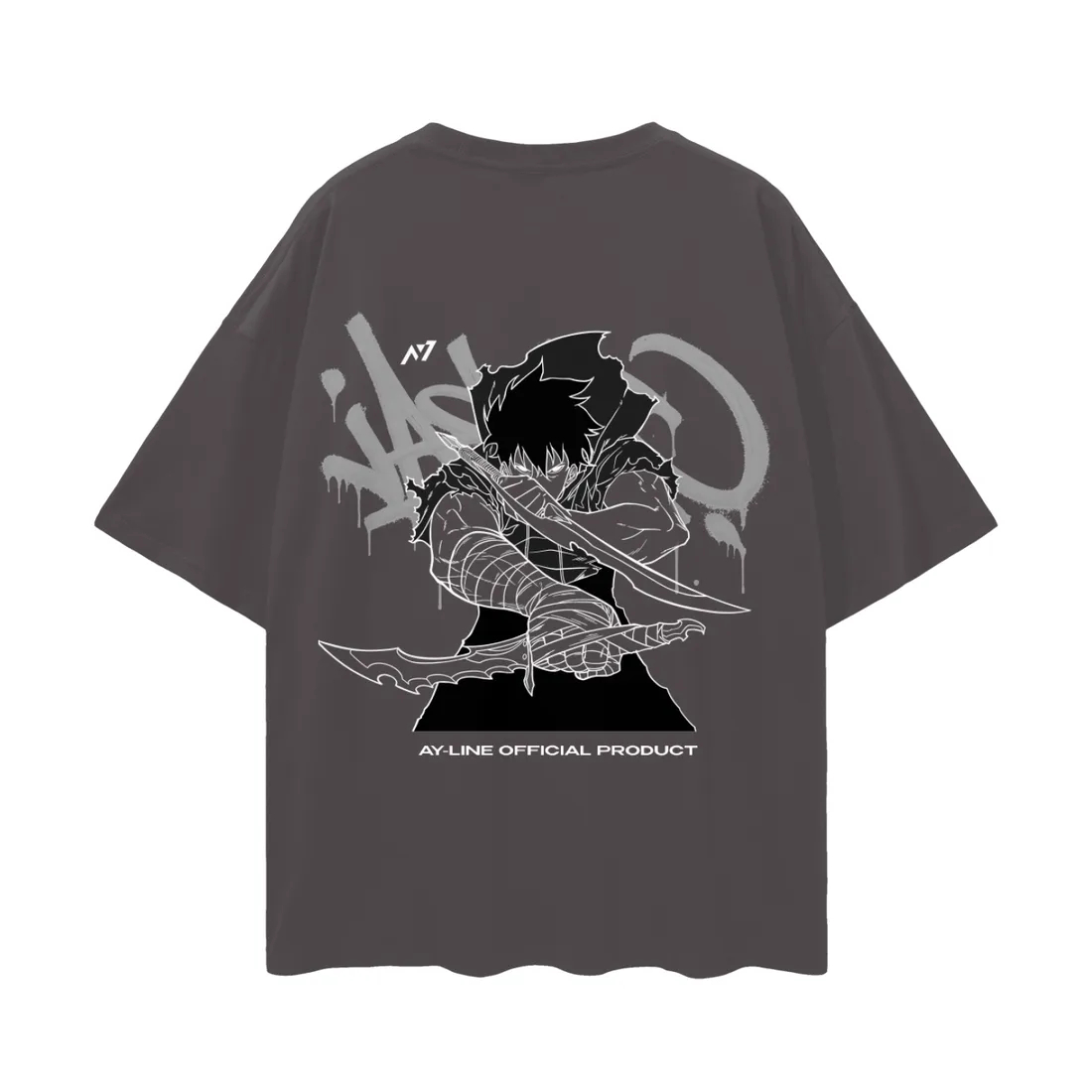 Camiseta Oversized — Caçador de Rank E — imagem 4
