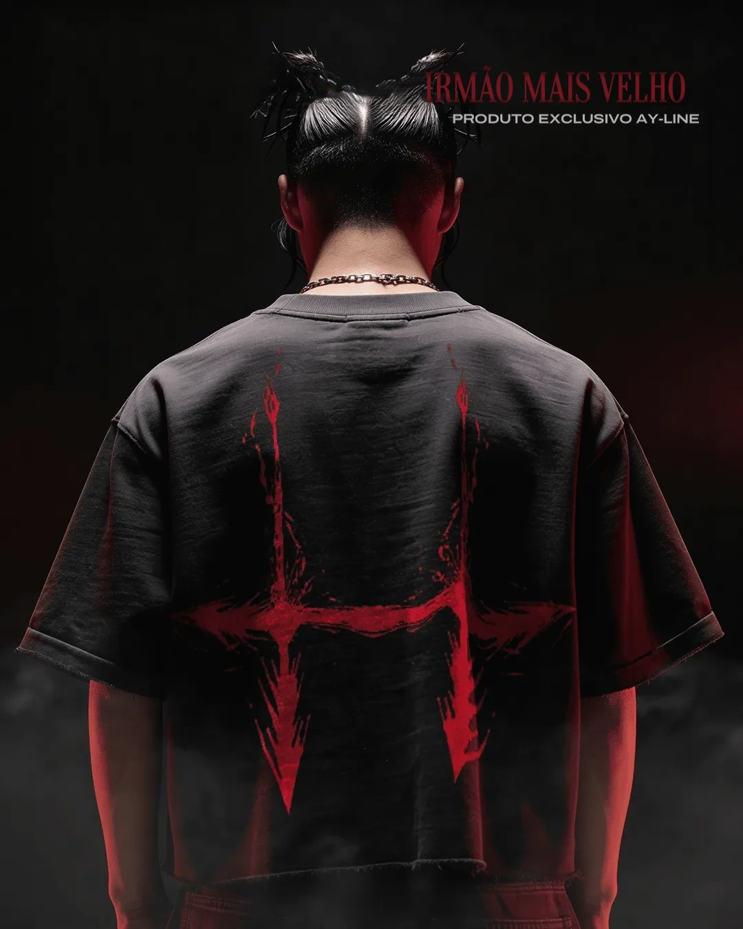 Camiseta Oversized — O Irmão Mais Velho