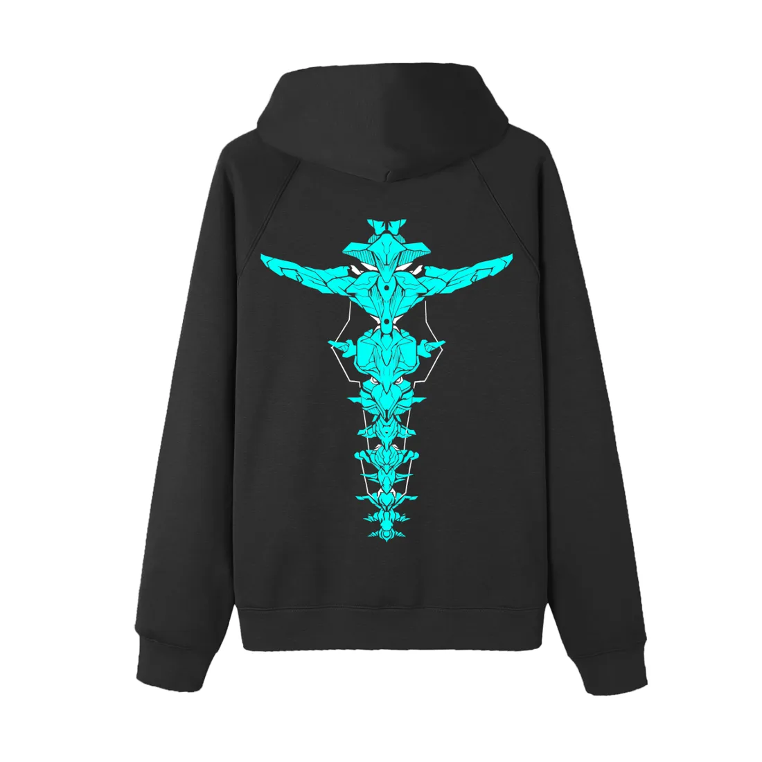 Moletom Oversized com Capuz — Relíquia Cibernética